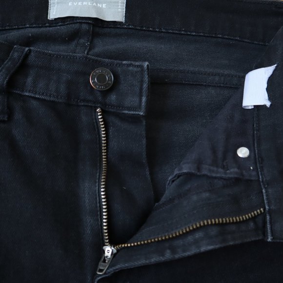 Everlane High Rise Skinny Ankle Black Jeans, Size 26 - Picture 8 of 13